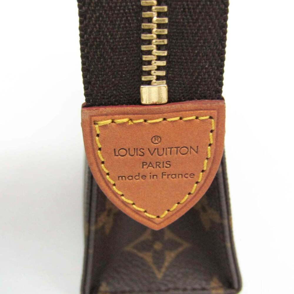 LOUIS VUITTON Brown Monogram Pochette Pouch - Picture 8 of 9